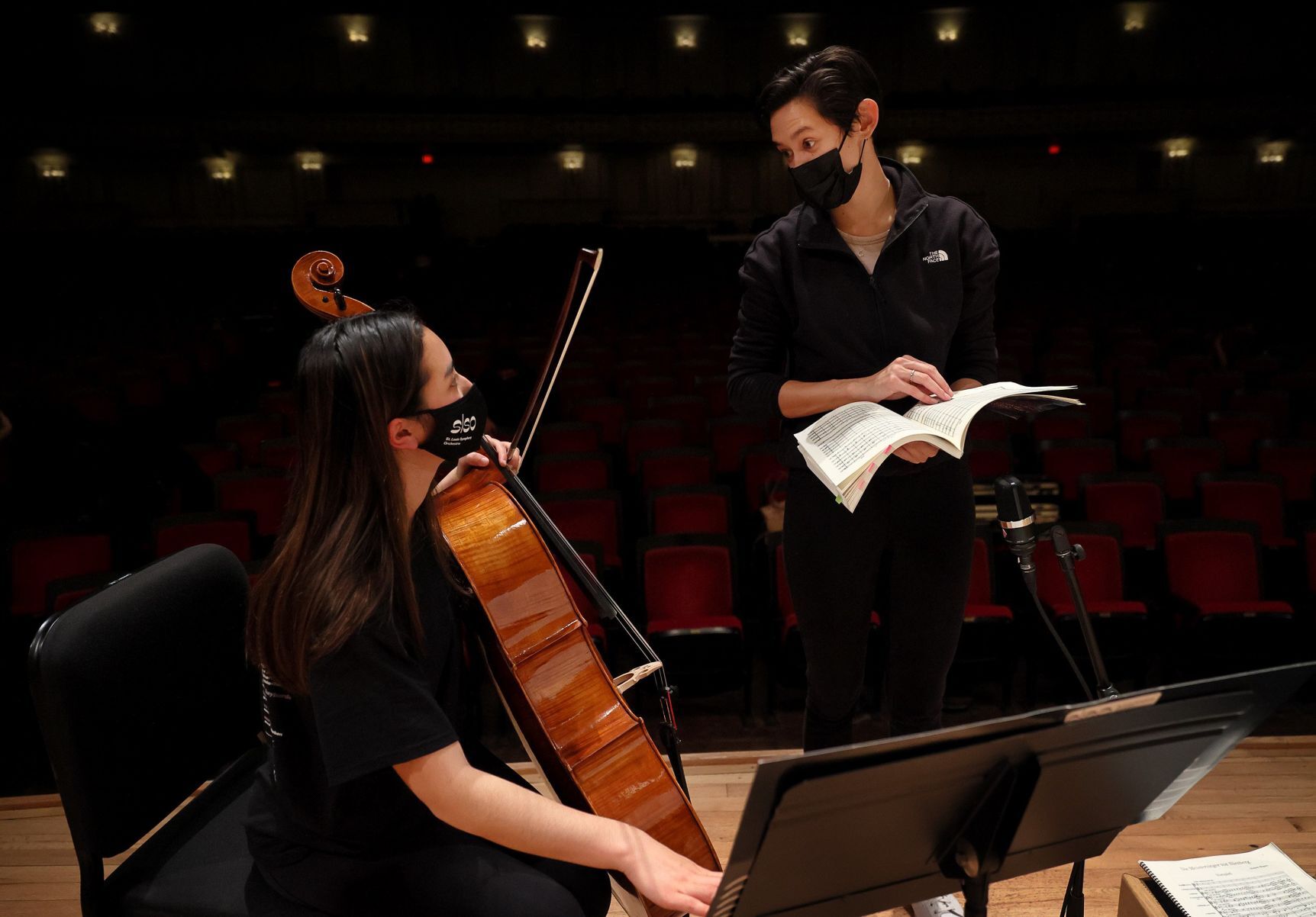 St. Louis Symphony Orchestra assistant conductor Stephanie Childress